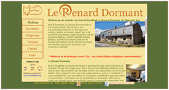 Desktop Screenshot of lerenarddormant.be